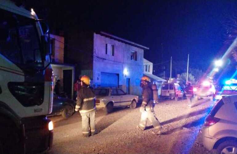 Los bomberos recorrieron todo el barrio pero no dieron con el llamante.