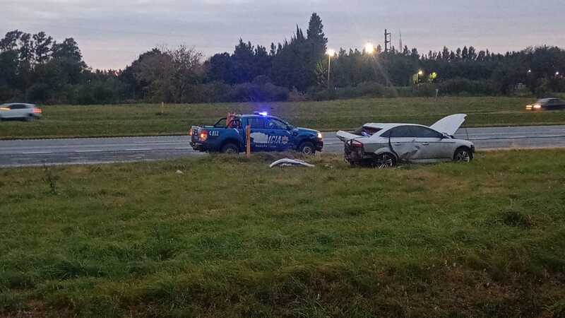 El choque fue reportado alrededor de las 6:30 AM.