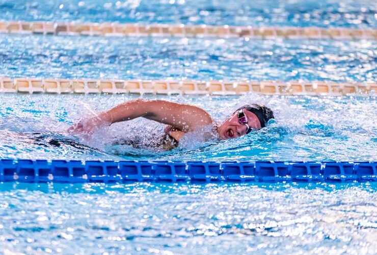 Imagen de La nadadora Camila Maselli obtuvo podios y medallas en el Campeonato Nacional en CABA.