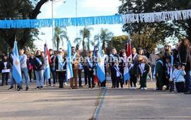 Imagen de Fighiera: Se realiz&oacute; el acto oficial por el 214&deg; aniversario de la Revoluci&oacute;n de Mayo
