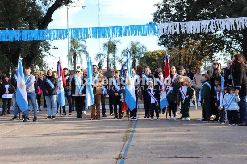 Imagen de Fighiera: Se realiz&oacute; el acto oficial por el 214&deg; aniversario de la Revoluci&oacute;n de Mayo