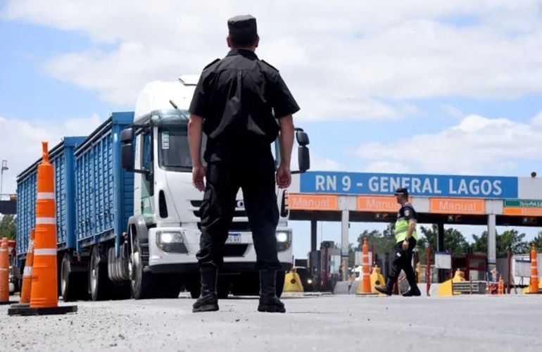 El operativo Cosecha Gruesa se realiza en las rutas que llevan a los puertos del complejo portuarios oleaginoso.