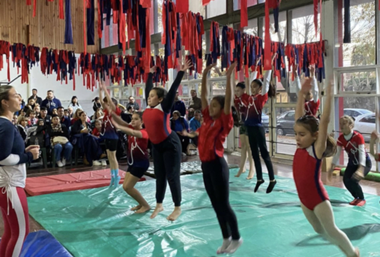 Imagen de Encuentro de Gimnasia Artística en Talleres.