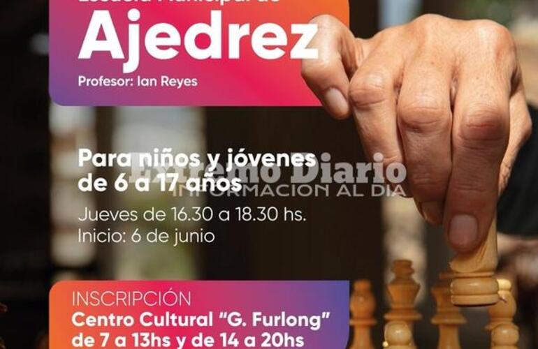 Imagen de Abri&oacute; la inscripci&oacute;n a la escuela municipal de ajedrez