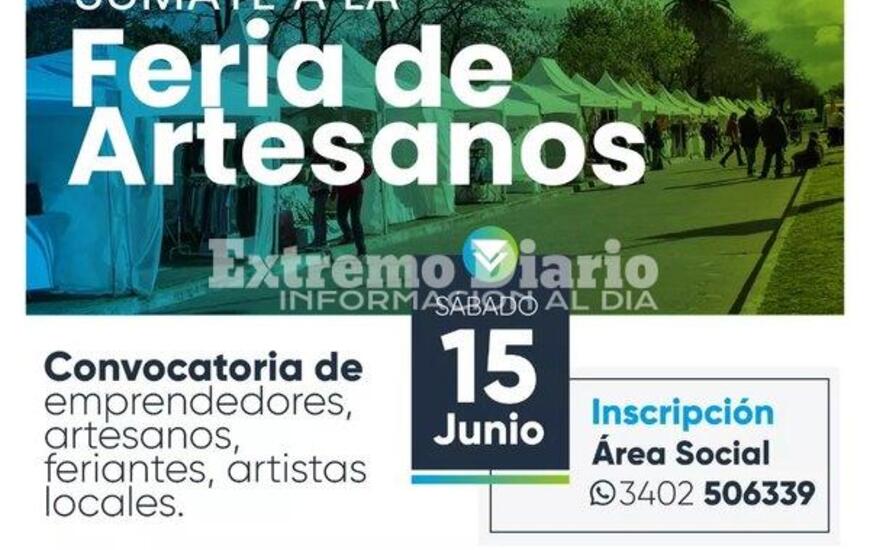 Imagen de Fighiera: Abri&oacute; la convocatoria para la primer feria de artesanos