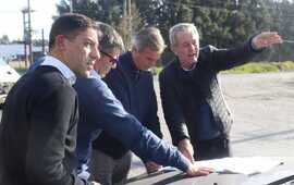 Imagen de Recorrida por las Obras de Ensanche en la Ruta 21