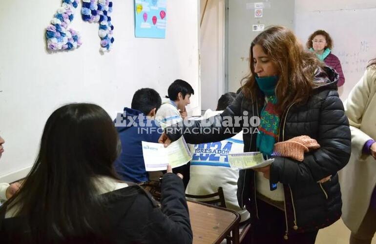 Imagen de "Ni una menos": Charla en las escuelas secundarias de Alvear