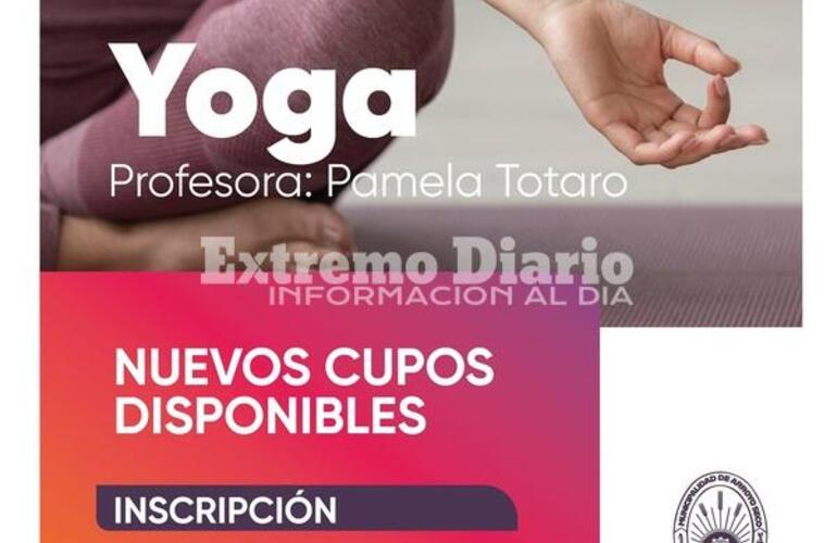 Imagen de La Municipalidad reabrió la inscripción para los talleres de Yoga y Danzas Urbanas