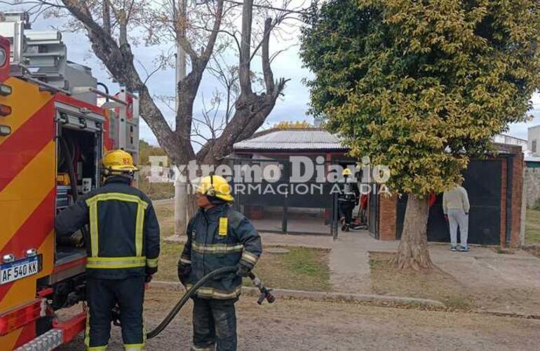 Imagen de Principio de incendio en una vivienda