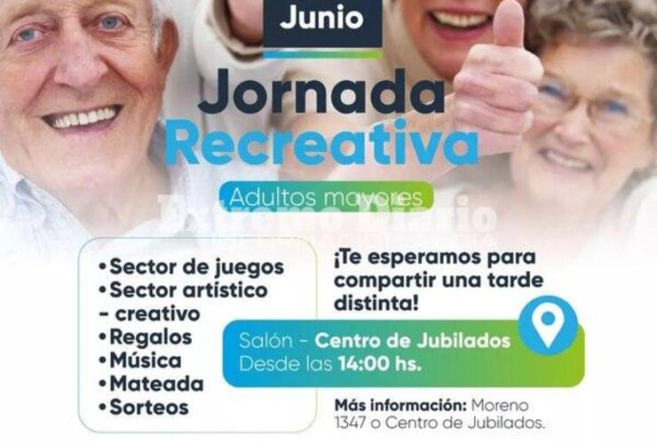 Imagen de Jornada recreativa gratuita para adultos mayores en Fighiera