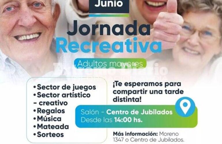 Imagen de Jornada recreativa gratuita para adultos mayores en Fighiera