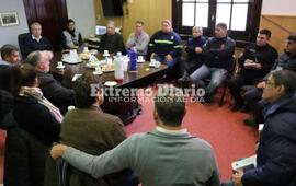 Imagen de Reuni&oacute;n por la obra de ensanche de la Ruta Provincial N&deg;21
