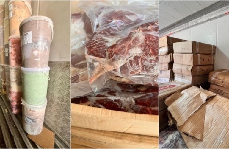 Imagen de Encontraron toneladas de comida en un depósito clandestino de barrio Ludueña