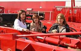 Imagen de Garc&iacute;a en Agroactiva: �Santa Fe, con su potencial, es motor del desarrollo productivo del pa&iacute;s�