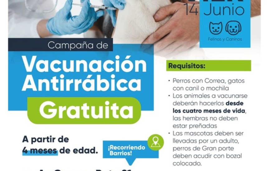 Imagen de Vacunaci&oacute;n antirr&aacute;bica