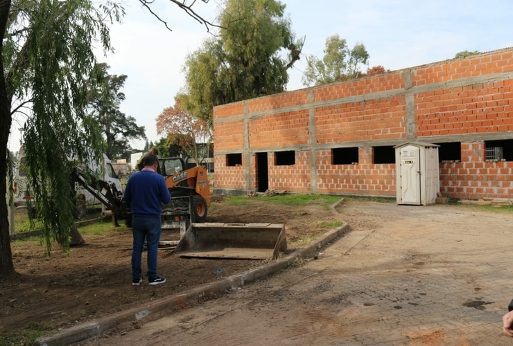 Los trabajos se retomaron hace pocos días.