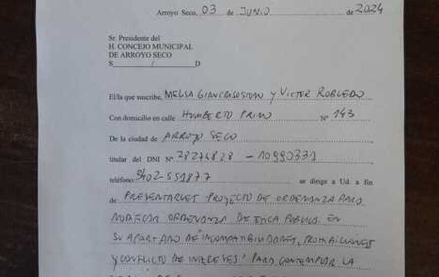 Imagen de Proponen la modificaci&oacute;n de la Ordenanza de &Eacute;tica P&uacute;blica