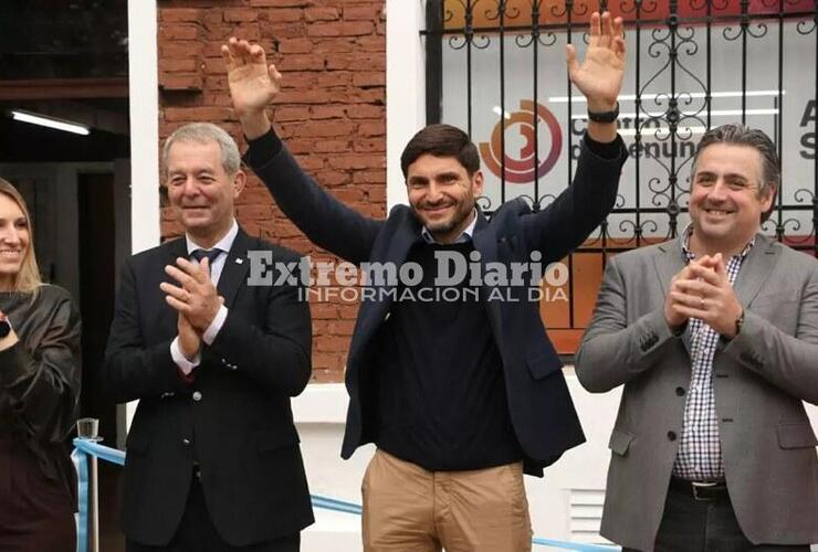 Imagen de Arroyo Seco: Con la presencia de Pullaro se inaugur&oacute; el Centro de Denuncias