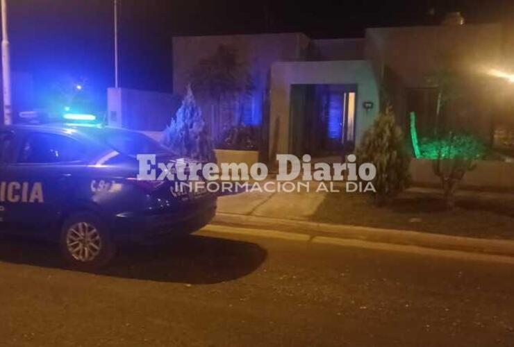 El barrio donde ocurrió el hecho está ubicado a la vera del acceso autopista, en el sector oeste de Arroyo Seco.