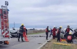 Un choque frontal en la ruta 92 ocasion&oacute; la muerte de dos personas.