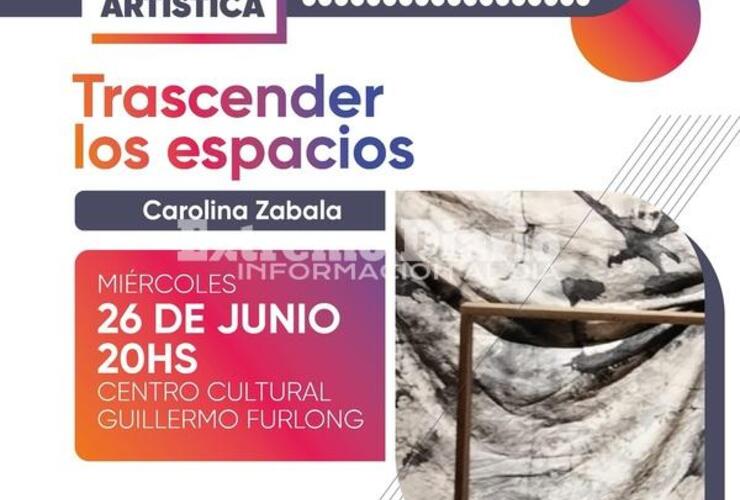 Imagen de Centro Cultural: Se presentará la muestra de la artista Carolina Zabala