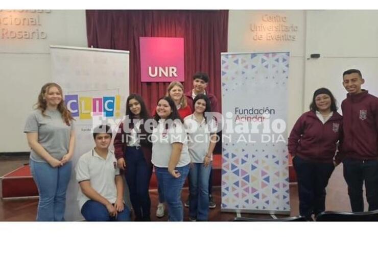 Imagen de Alumnos de la Escuela Técnica N°650 participaron de un encuentro en la UNR