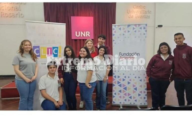 Imagen de Alumnos de la Escuela Técnica N°650 participaron de un encuentro en la UNR