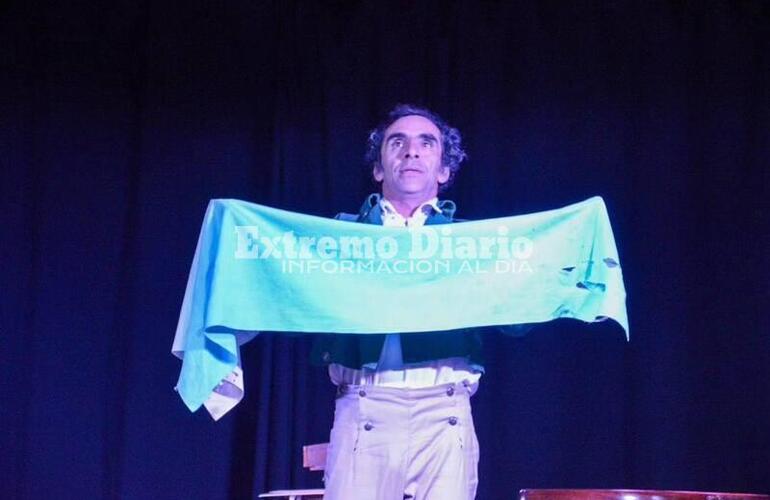 Imagen de La obra "Yo Belgrano" tuvo cuatro funciones en Alvear