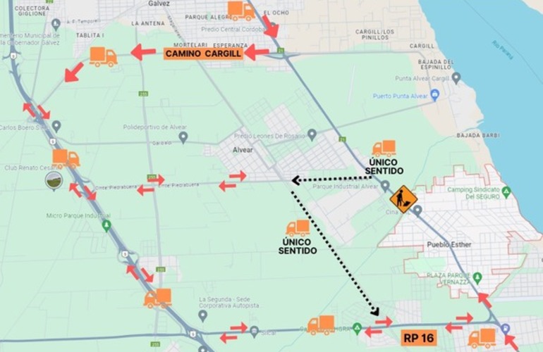 Imagen de Atención: Desvío por obras