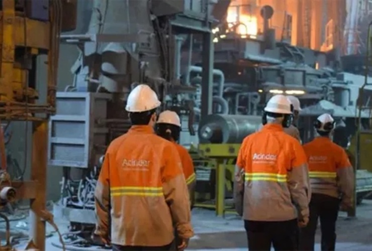 La planta de Acindar de Villa Constituci&oacute;n sufre el impacto por la recesi&oacute;n econ&oacute;mica.