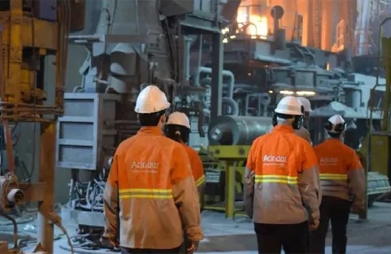 La planta de Acindar de Villa Constituci&oacute;n sufre el impacto por la recesi&oacute;n econ&oacute;mica.